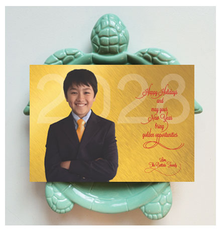 Lunar New Year Photo Card, Invitations & Announcements